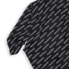 Langermet skjorte med «Typo»-logo-trykk «Black» 671663TLLJ11070