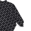 Langermet skjorte med «Typo»-logo-trykk «Black» 671663TLLJ11070