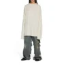 Langermet T-skjorte i oversized-modell «Off White» 739783TOVF49199