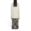 Langermet T-skjorte i oversized-modell «Off White» 739783TOVF49199