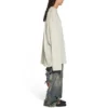 Langermet T-skjorte i oversized-modell «Off White» 739783TOVF49199
