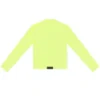 Langermet topp med rund hals «Fluo Yellow» 704103TMVB77204