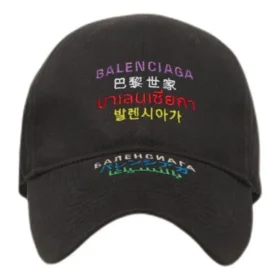 Languages Logo Cap «Black Multicolor» 641238410B21098