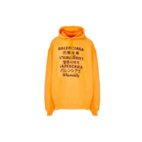 Languages Logo-hettegensere «Orange Black» 641679TJVI67513 Languages Logo-hettegensere «Orange Black» 641679TJVI67513