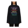 Languages Logo langermet T-skjorte «Black Multicolor» 641667TJVI32771