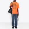 Languages Logo T-skjorte «Orange Black» 641614TJVI37513