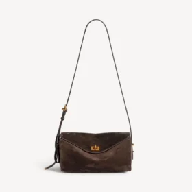 Le 7 skulderveske for kvinner, medium, i moka