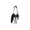 Le Cagole Collector XS-skulderveske med rhinestones «Black» 6713092AASO1000