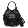 Le Cagole liten bøtteveske «Black» 7024321VG9Y1000