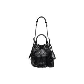 Le Cagole liten bøtteveske «Black» 7024321VG9Y1000