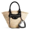 Le Cagole liten kurv «Beige Black» 7710652AAVE9260