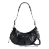 Le Cagole liten skulderveske «Black» 6713071VG9Y1000