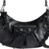 Le Cagole liten skulderveske «Black» 6713071VG9Y1000