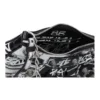 Le Cagole miniveske med kjede og graffiti «Black» 695814210G61090