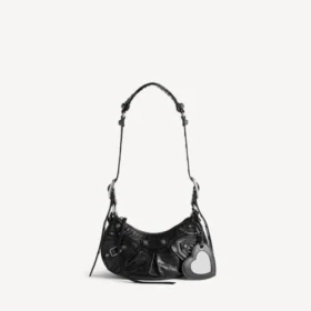 Le Cagole skulderveske for kvinner, XS, i svart