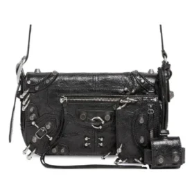 Le Cagole Xs Flap Bag med piercinger «Black» 7190822AAE31000