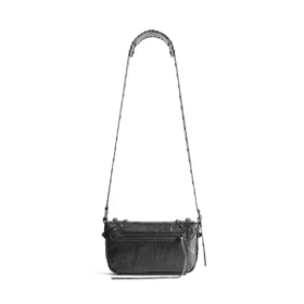 Le Cagole Xs Flap Bag Metallized «Metalic Grey» 7190822AAWR1314 Le Cagole Xs Flap Bag Metallized «Metalic Grey» 7190822AAWR1314