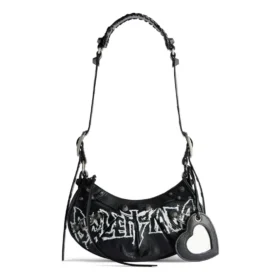 Le Cagole XS skulderveske DIY Metal «Black» 6713092AAXE1090