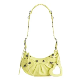 Le Cagole Xs skulderveske «Lime» 6713091VG9Y7302
