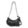 Le Cagole Xs skulderveske med kjede «Black» 7128131VG9Y1000