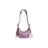 Le Cagole XS skulderveske med leopardmønster «Pink» 6713092AAV75651
