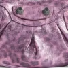 Le Cagole XS skulderveske med leopardmønster «Pink» 6713092AAV75651