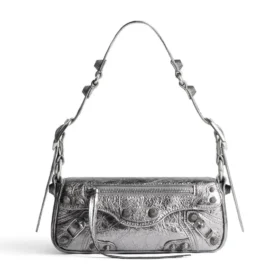 Le Cagole Xs-skulderveske, metallisert «Silver» 7716700GT3Y8103