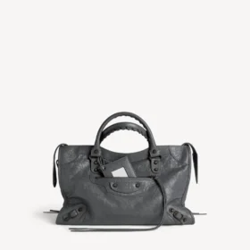 Le city bag medium i vulkansk stein Le city bag medium i vulkansk stein