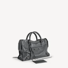 Le city bag medium i vulkansk stein Le city bag medium i vulkansk stein