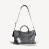 Le city bag medium i vulkansk stein