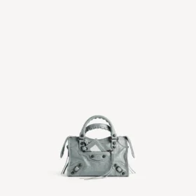 Le City Bag Mini for kvinner i blågrå Le City Bag Mini for kvinner i blågrå