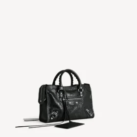 Le city bag small i svart