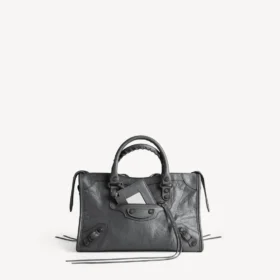 Le city bag small i vulkansk stein