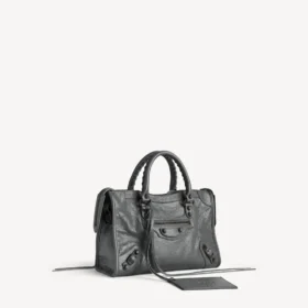 Le city bag small i vulkansk stein
