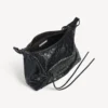 Le City hobo-veske for kvinner, liten, i svart