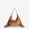 Le City hobo-veske for kvinner, medium, i kamelfarge