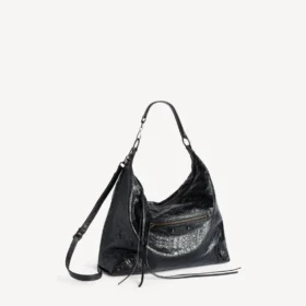 Le City hobo-veske for kvinner, medium, i svart