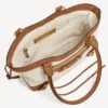Le City strandveske for kvinner, liten, i beige/kamel