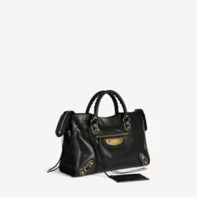 Le City Uptown-veske for kvinner, medium, i svart