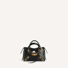 Le City Uptown-veske for kvinner, mini, i svart