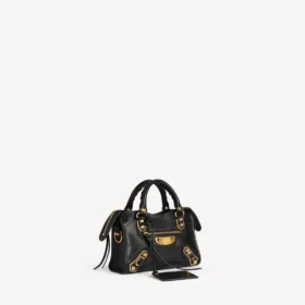 Le City Uptown-veske for kvinner, mini, i svart