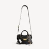 Le City Uptown-veske for kvinner, mini, i svart