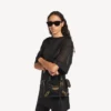 Le City Uptown-veske for kvinner, mini, i svart