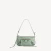 Le City-veske for kvinner med stropp i Heritage Green