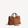 Le City-veske for kvinner, medium, i karamellfarge