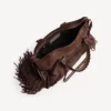 Le City-veske for kvinner, medium, i lys espresso