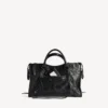 Le City-veske for kvinner, medium, i svart