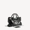 Le City-veske for kvinner, medium, i svart
