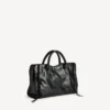 Le City-veske for kvinner, medium, i svart