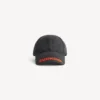 Logo-cap for menn i svart